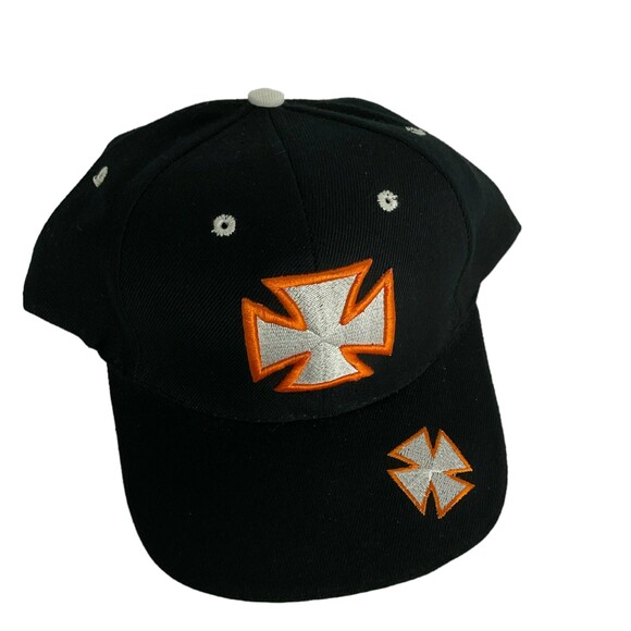 Orange County Choppers Adjustable Hat Cap Black Embroidered Biker Streetwear - Picture 1 of 8
